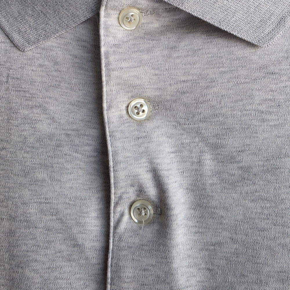 Polo Ralph Lauren Men's Custom Slim Fit Polo Shirt Heather Grey XXL - Picture 5 of 9